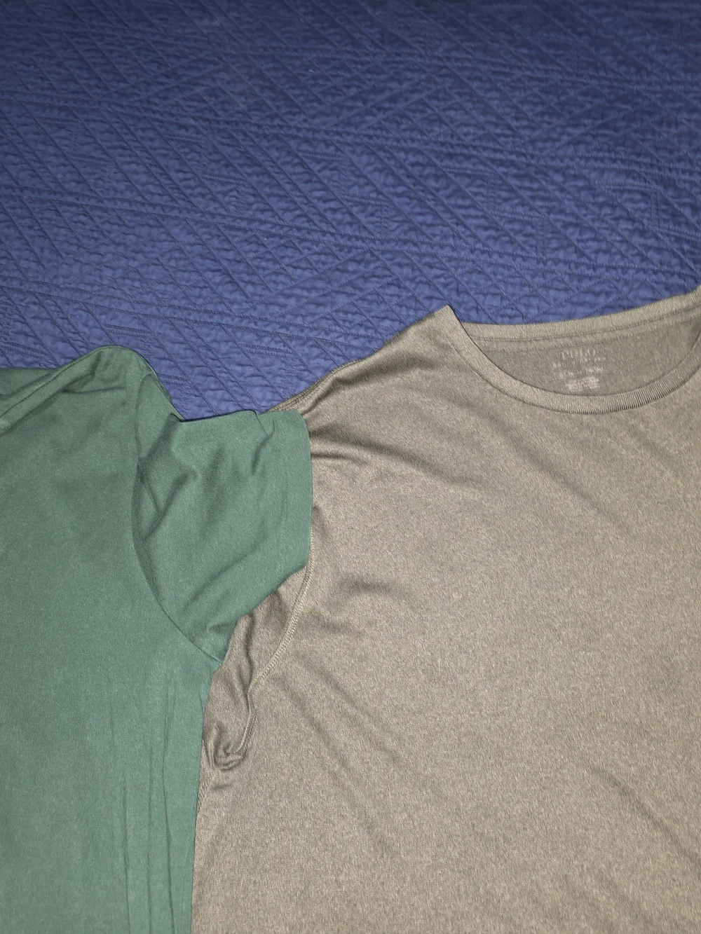 2pc Polo by Ralph Lauren Men’s Short Sleeve Tees - Green & Sage Xlarge & Large